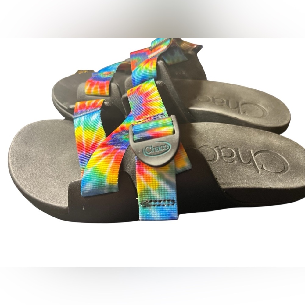 Chaco Multicolor Tie-Dye Sandals